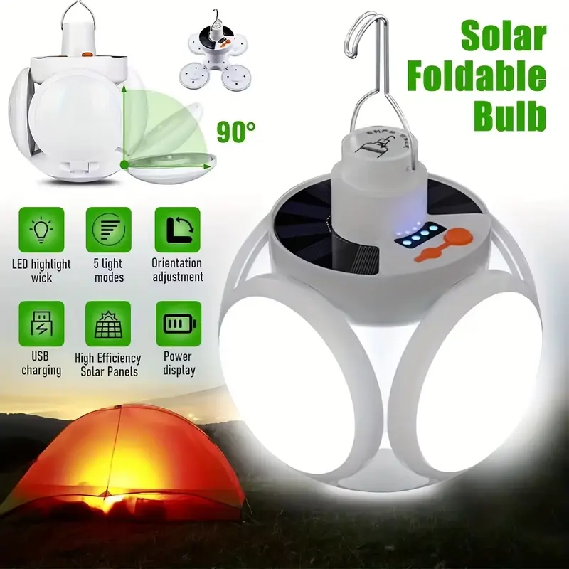 ไฟพับพลังงานแสงอาทิตย์ 1 ดวงพร - Power Outage Light บทวิจารณ์และราคา
