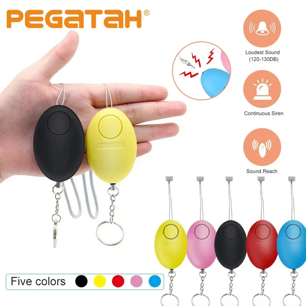 พวงกุญแจสัญญาณเตือนภัยเสียงดัง - Personal Alarm Keychain บทวิจารณ์และราคา
