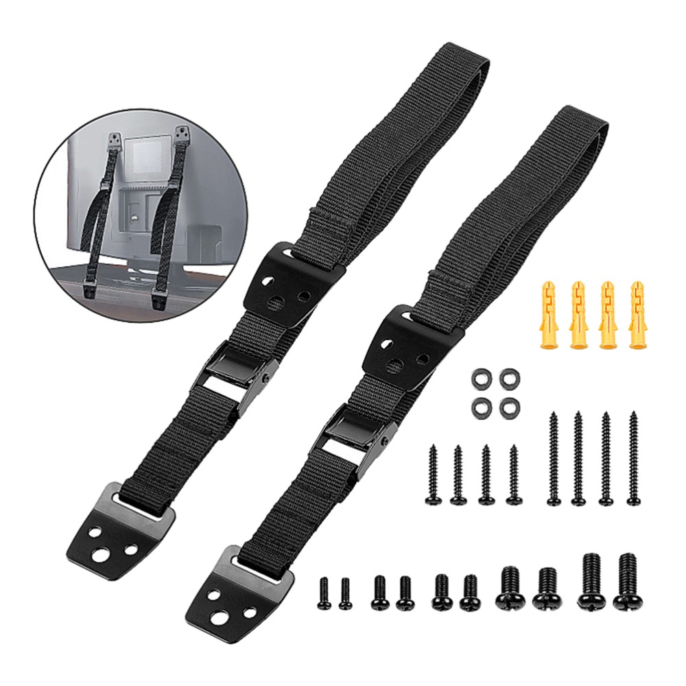 2 ชิ้น ตัวยึดเฟอร์นิเจอร์ไนลอน - Earthquake Anchor Strap บทวิจารณ์และราคา