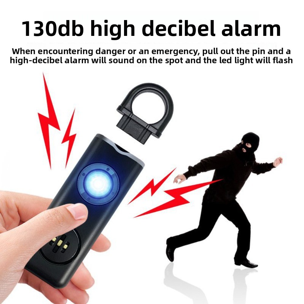 130 ดีบี สัญญาณเตือนภัยส่วนบุค - Personal Alarm Keychain บทวิจารณ์และราคา