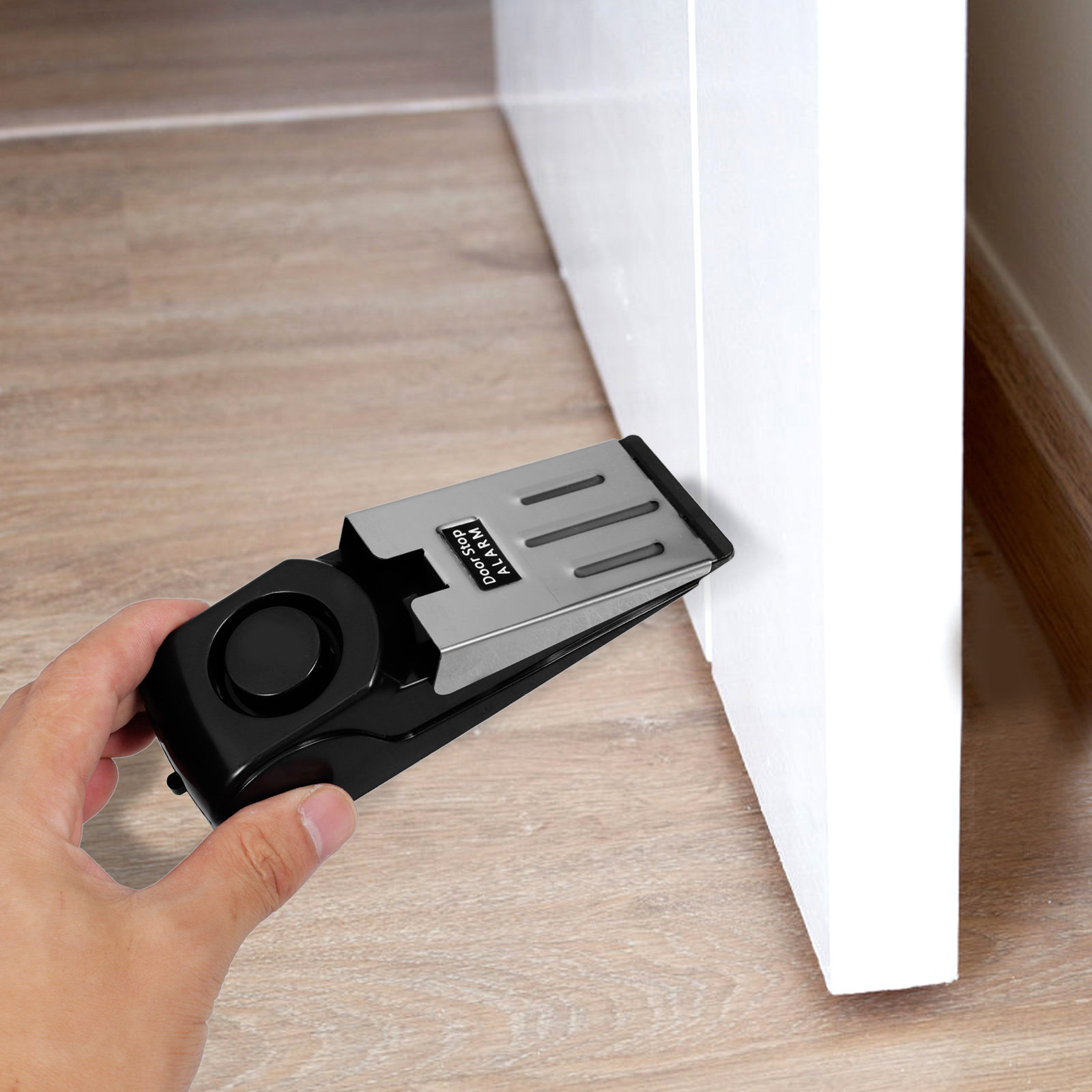 อุปกรณ์กันขโมยแบบสัญญาณเตือนปร - Door Stop Alarm บทวิจารณ์และราคา